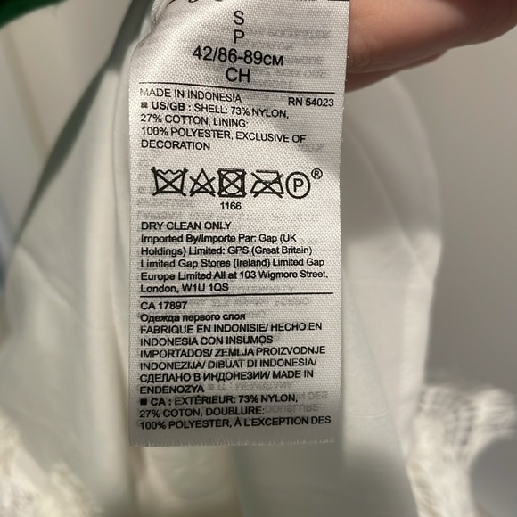 Banana Republic White Lace Tank Top - Picture 5 of 5